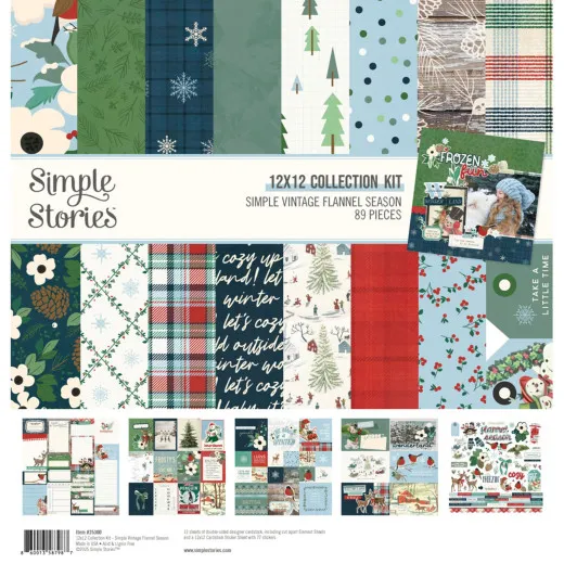 Simple Vintage - Flannel Season - 12x12 Collection Kit