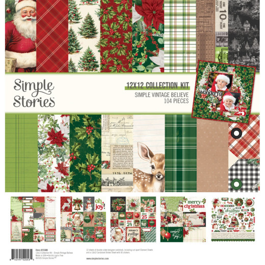 Simple Vintage - Believe - 12x12 Collection Kit