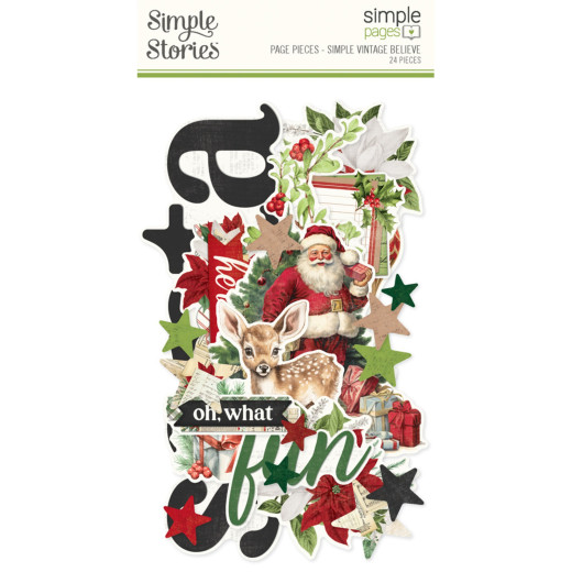 Simple Pages - Page Pieces - Simple Vintage - Believe Simple