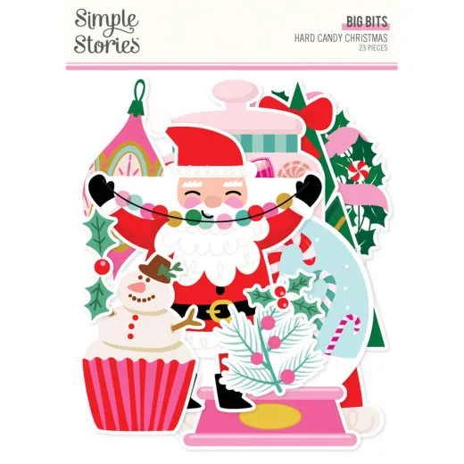 Big Bits & Pieces Die-Cuts - Hard Candy Christmas