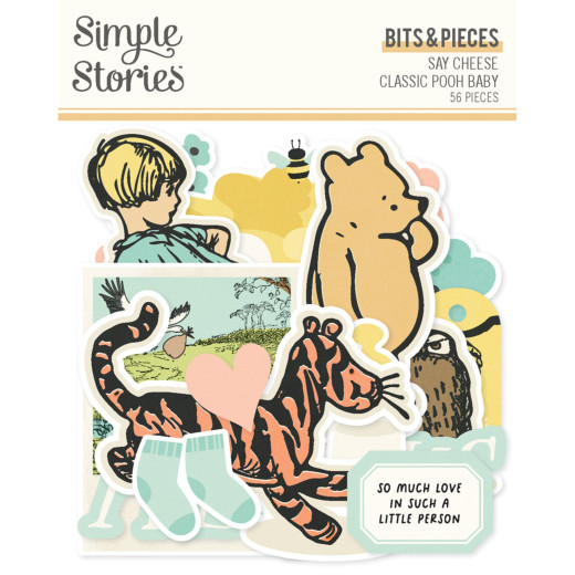 Say Cheese Classic Pooh Baby - Bits & Pieces Die-Cuts