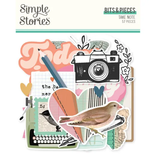 Take Note - Bits & Pieces Die-Cuts
