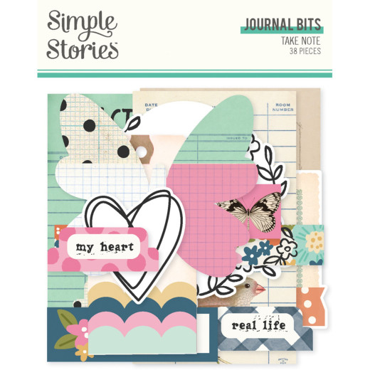 Journal Bits & Pieces Die-Cuts - Take Note