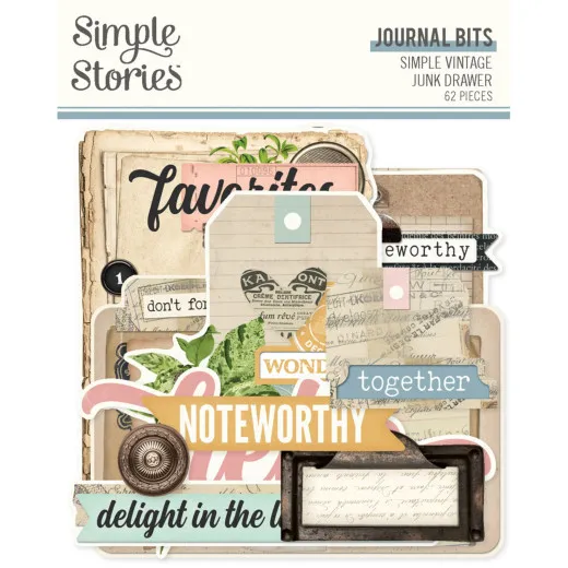 Journal Bits & Pieces Die-Cuts - Junk Drawer