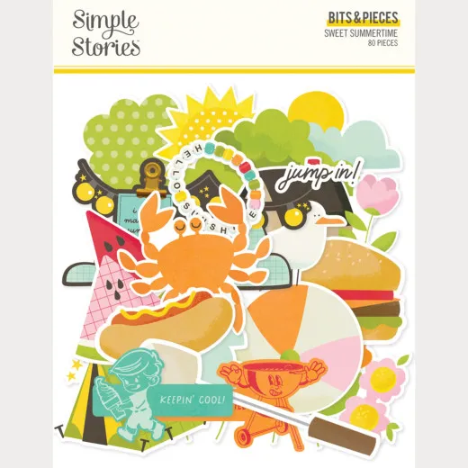 Sweet Summertime - Bits & Pieces Die-Cuts