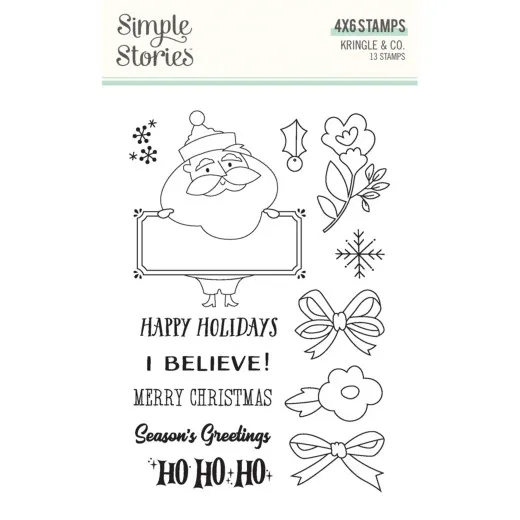 Simple Stories Clear Stamps - Kringle & Co.