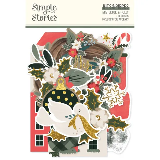 Mistletoe & Holly - Bits & Pieces Die-Cuts