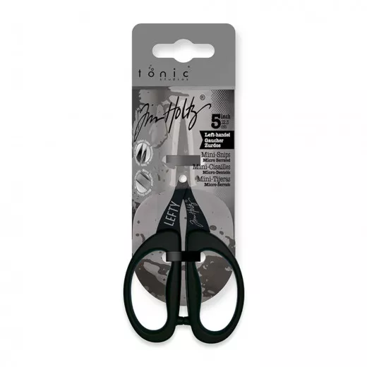 Tim Holtz Non-Stick Mini Snips 5 inch (LINKSHÄNDER)