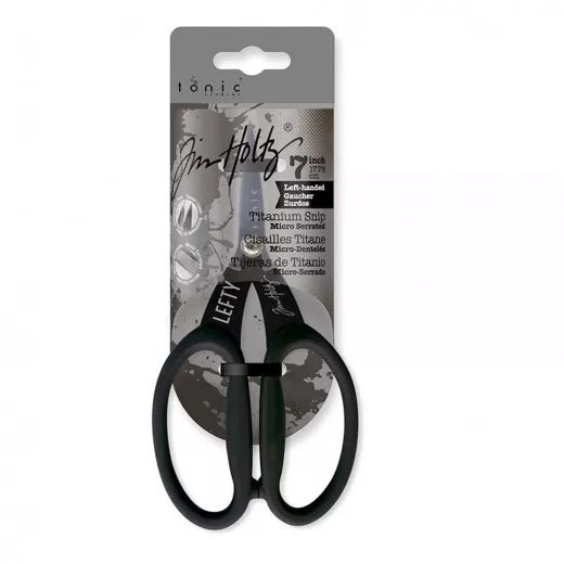 Tim Holtz Non-Stick Serrated Scissors 7 inch (LINKSHÄNDER)