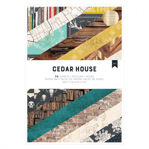 Cedar House - 6x8 Paper Pad