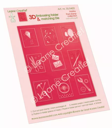 Embossing Folder & Cutting Die - Hobby