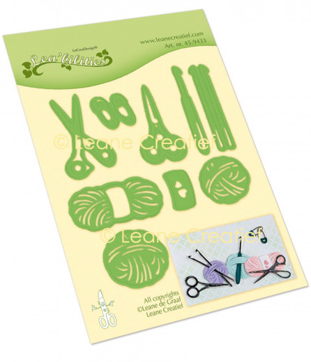 Lea'bilitie Präge- und Schneideschablone - Crochet Items