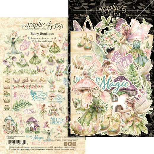 Fairy Boutique - Ephemera Die-Cut Assortment
