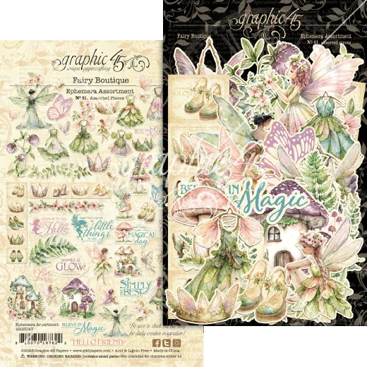 Fairy Boutique - Ephemera Die-Cut Assortment