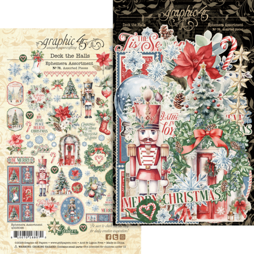Deck the Halls - Ephemera Die-Cut Assortment