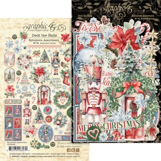 Deck the Halls - Ephemera Die-Cut Assortment