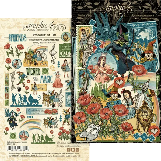 Wonder of Oz - Ephemera Die-Cut Assortment