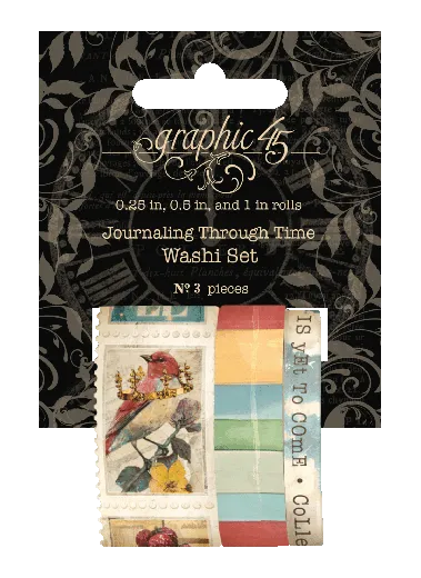Graphic 45 - Washi Tape - Journaling Through Time