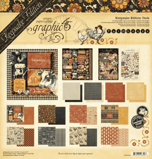 Farmhouse - 12x12 Keepsake Edition