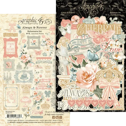 Always & Forever - Ephemera Die-Cut Assortment