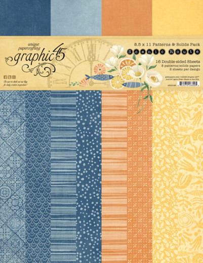 Scenic Route - 8,5x11 Patterns & Solids Pack