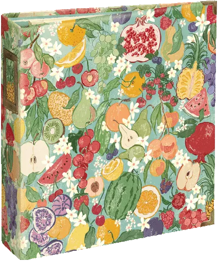 Slice of Life - Fruit & Floral Binder Album with Pocket Pages