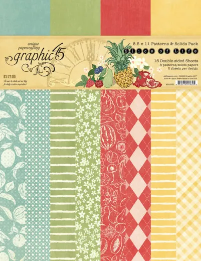 Slice of Life - 8,5x11 Patterns & Solids Pack