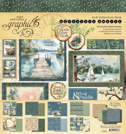 Adventure Awaits - 8x8 Collection Pack