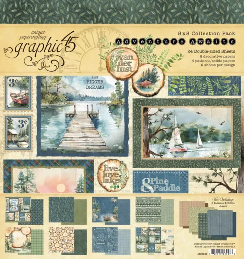 Adventure Awaits - 8x8 Collection Pack