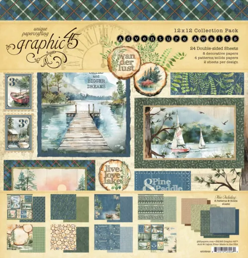 Adventure Awaits - 12x12 Collection Pack