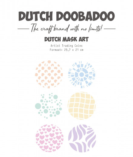 Dutch Mask Art - Artist Trading Coins