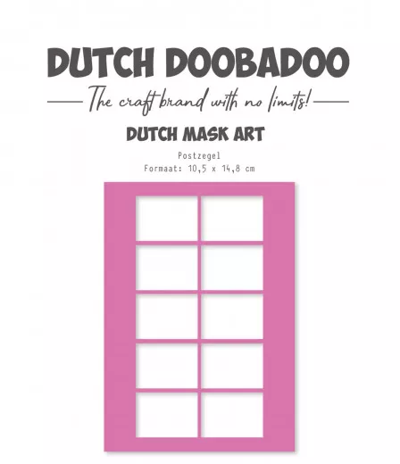 Dutch Mask Art - Postal Stamps