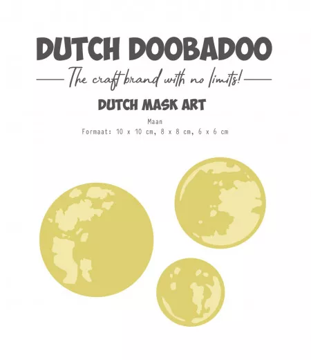 Dutch Mask Art - Moon