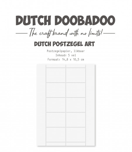 Dutch Doobadoo - Postage Stamp Paper