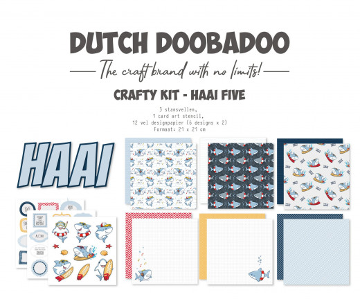 Dutch Crafty Kit - Haai Five