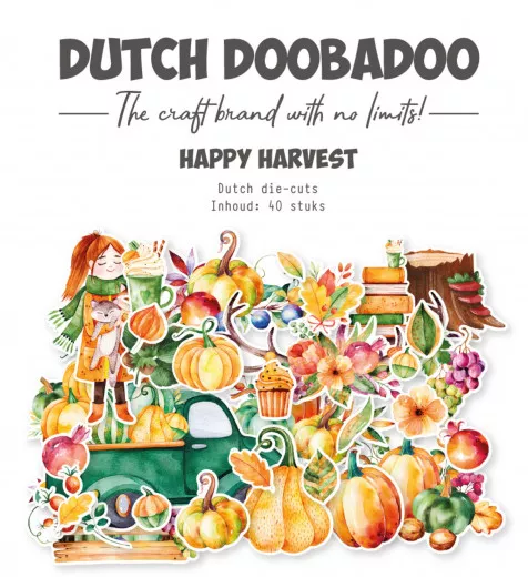 Dutch Doobadoo - Die-Cuts - Happy Harvest