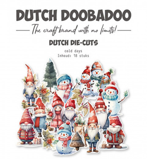 Dutch Doobadoo - Die-Cuts - Cold Days