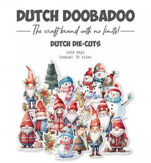 Dutch Doobadoo - Die-Cuts - Cold Days