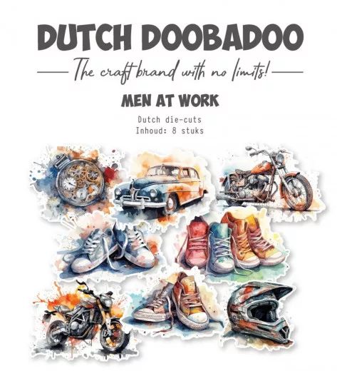 Dutch Doobadoo - Die-Cuts - Men at Work