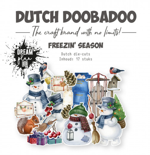 Dutch Doobadoo - Die-Cuts - Dream Plan Do Freezin' Season