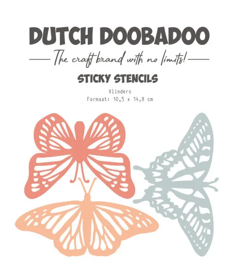 Dutch Sticky Stencil - Butterfly