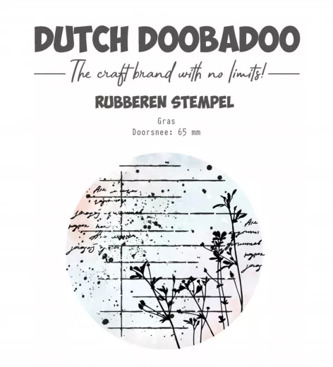 Dutch Rubber Stamp - Grass