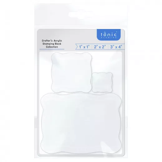 Tonic Studios - Crafters Acrylic Stamping Block Collection