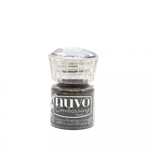 Nuvo Glitter Embossing Powder - Carbon Sparkle