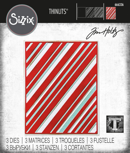 Thinlits Die by Tim Holtz - Layered Stripes