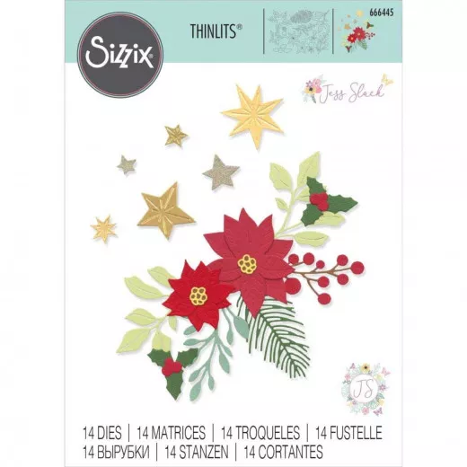 Thinlits Die Set - Festive Foliage by Jess Slack