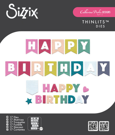 Thinlits Die by Catherine Pooler - Birthday Bunting