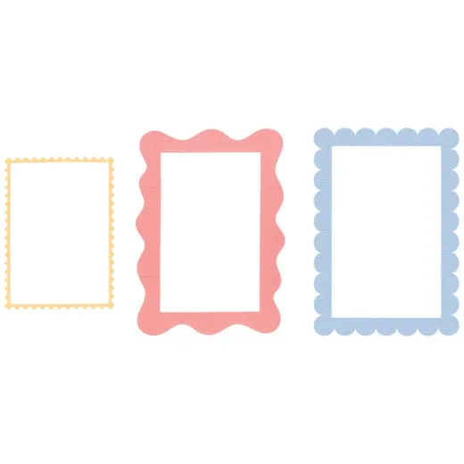 Thinlits Die by Letters by Shells - Fun Borders