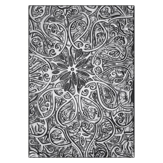 3D Texture Fades Embossing Folder by Tim Holtz - Engraved Large