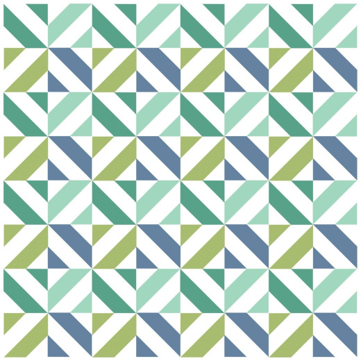 Sizzix - Rotating Stencil - Geo Blocks